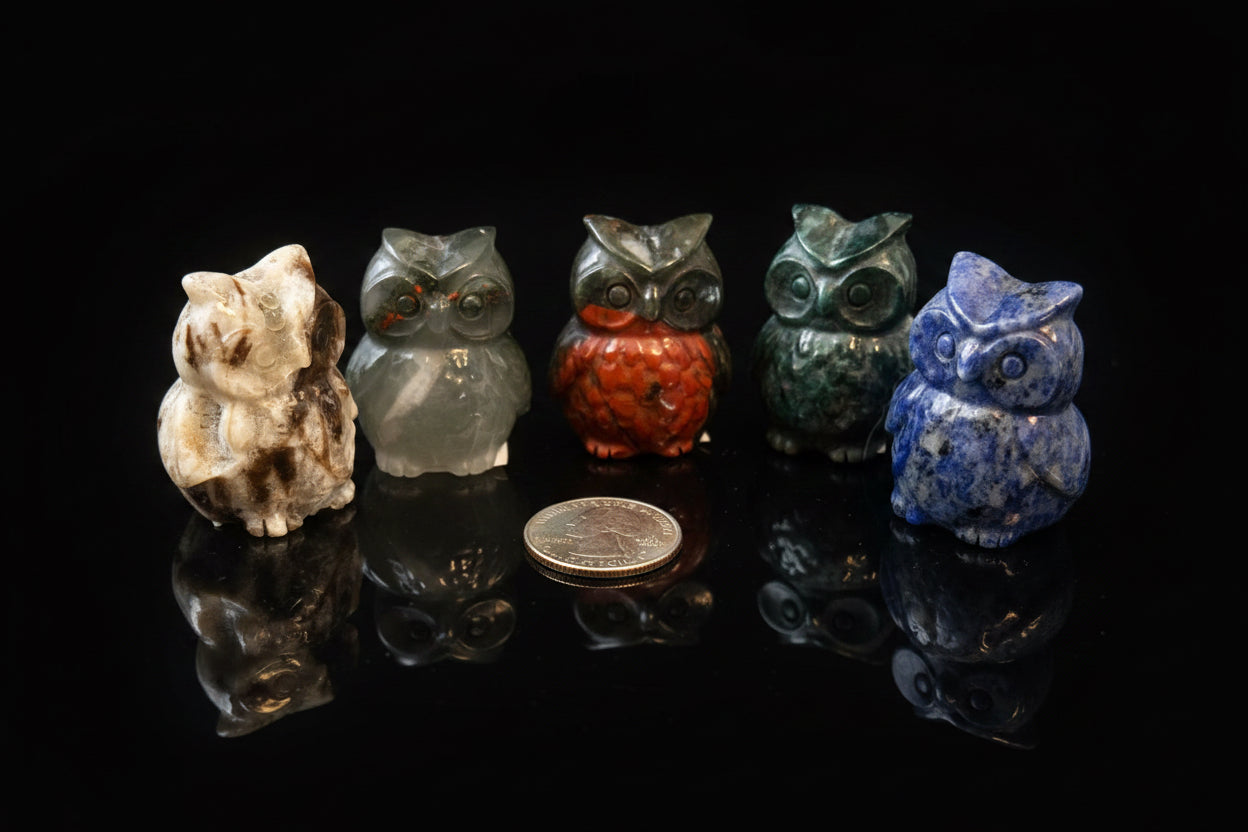 Crystal Owls Decor - Elegant and Unique Home Accents