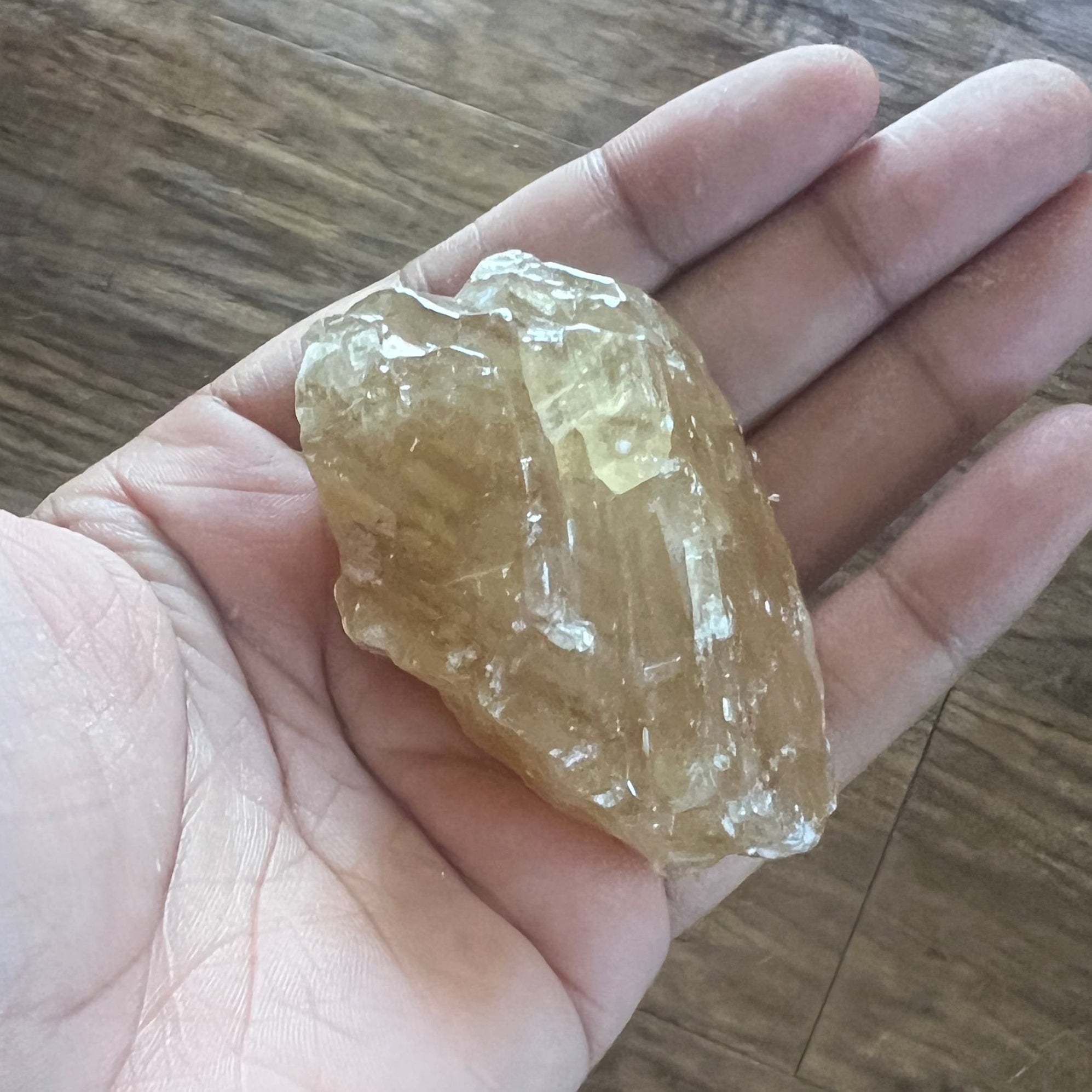 Golden Calcite Gemstone - Natural Healing and Decorative Crystal