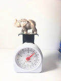 Moonstone Elephant Sculpture for Elegant Home Decor and Spiritual Serenity