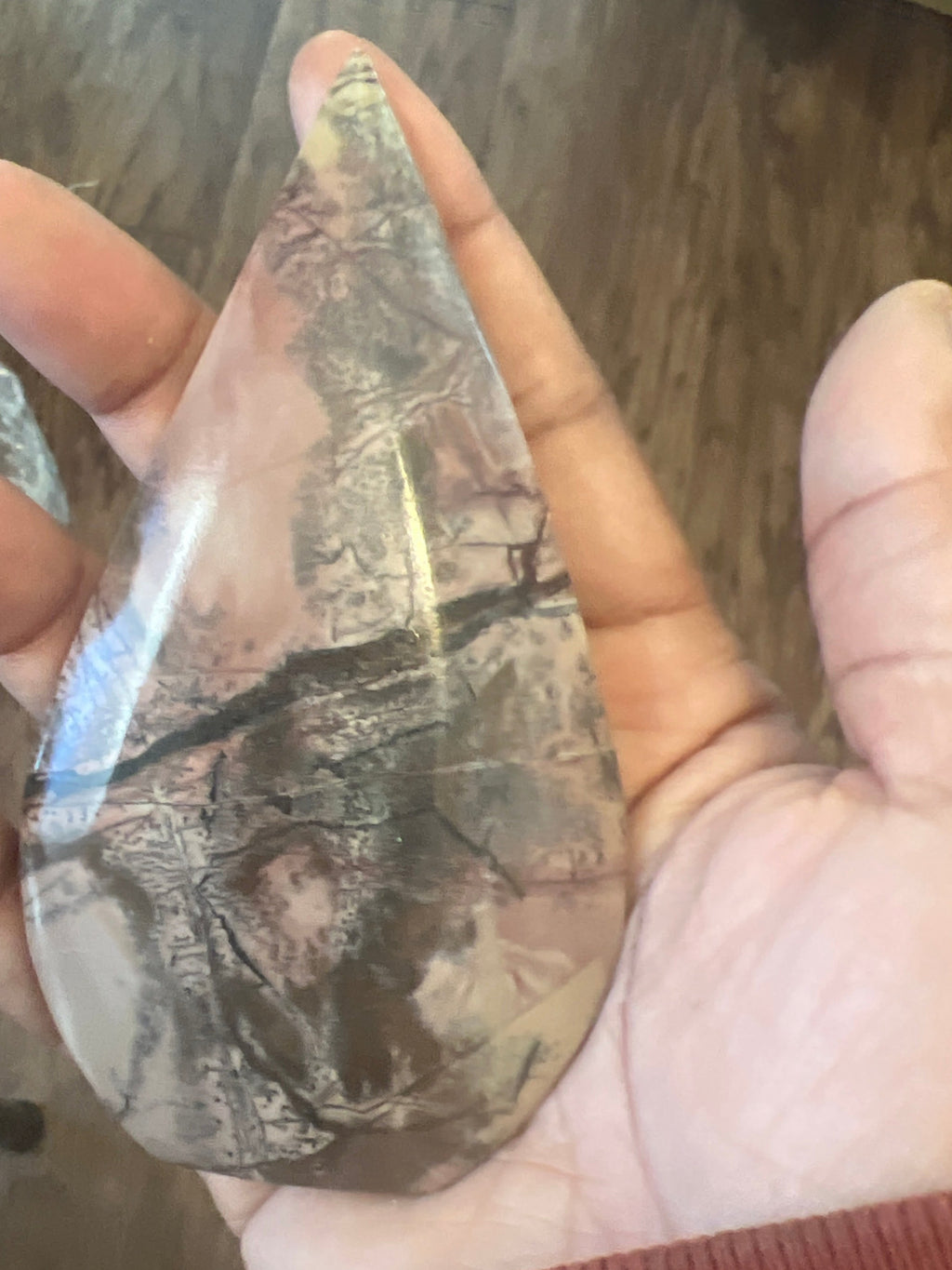 Snakeskin Jasper stone - Unique Healing Crystal