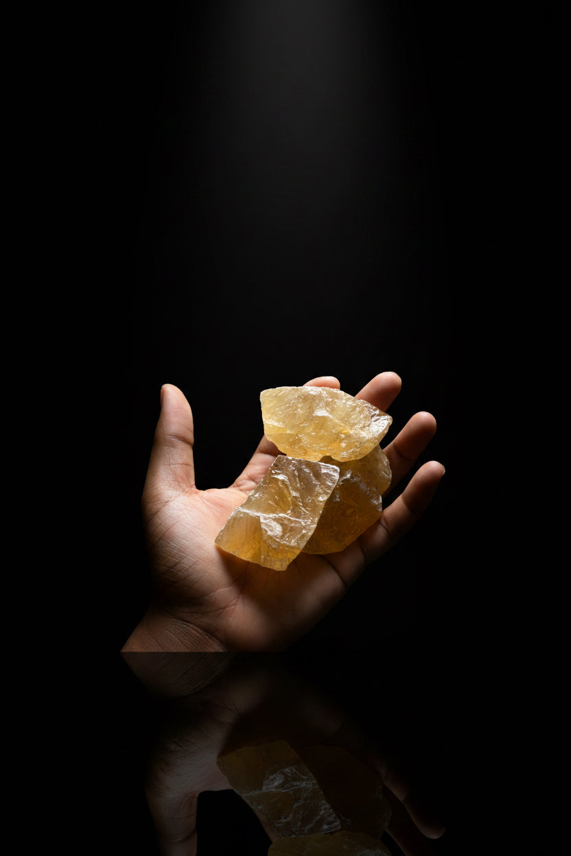Golden Calcite Gemstone - Natural Healing and Decorative Crystal
