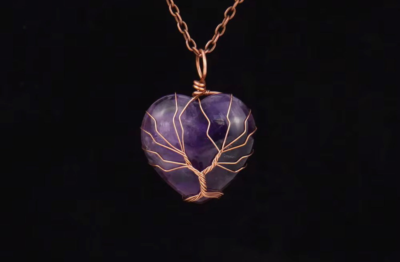 Heart Energy Crystal Bundle for Emotional Healing and Balance