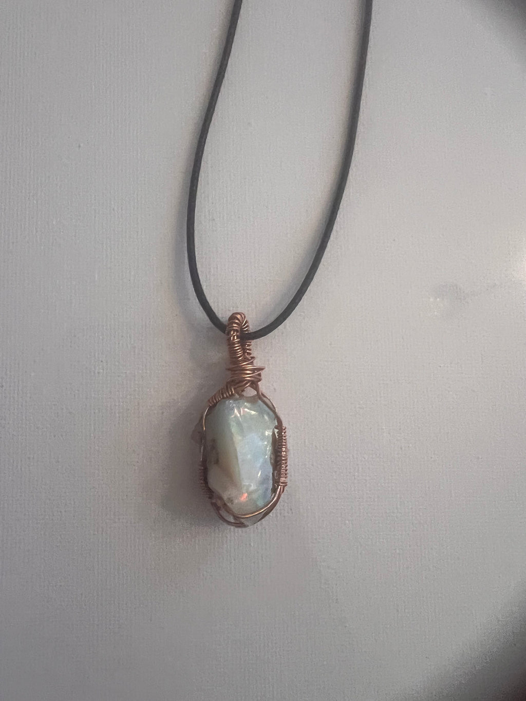 Ethiopian Opal Handwrapped Jewelry - Unique Artisan Design