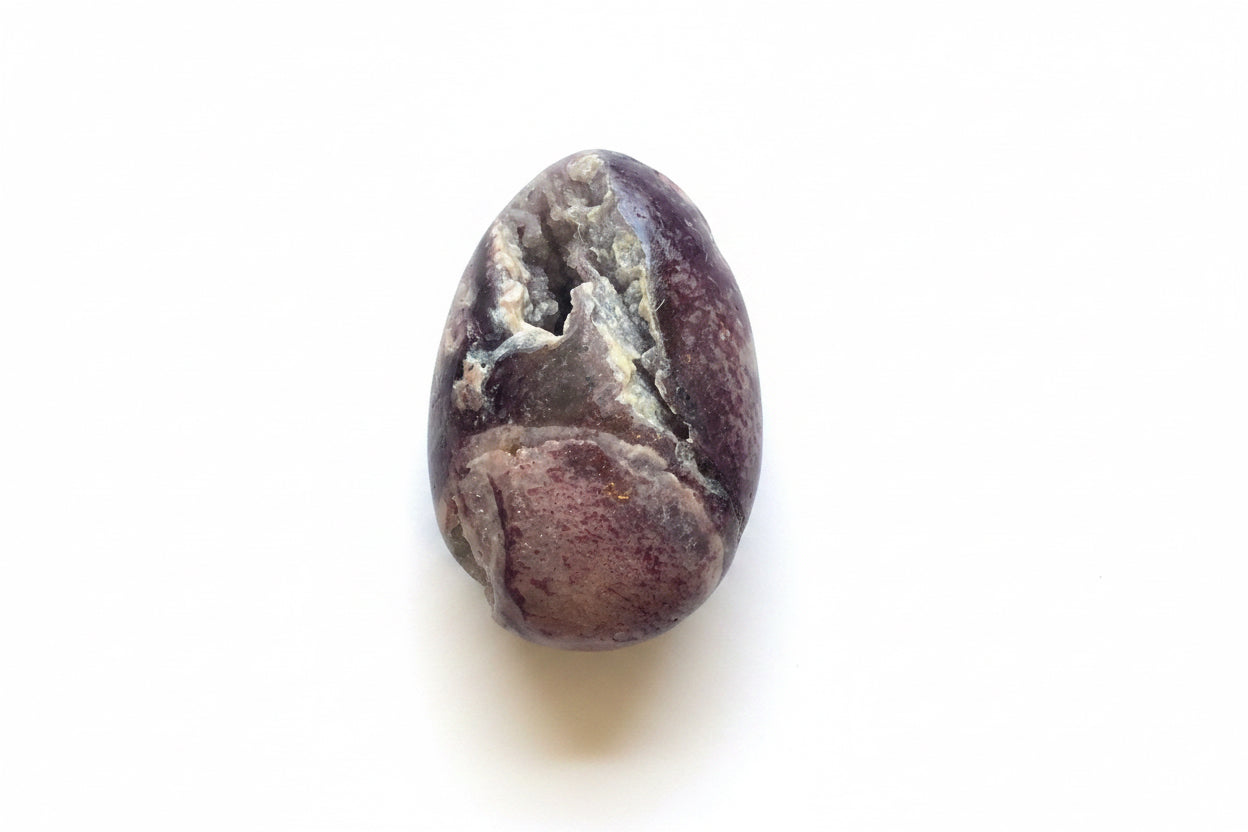 Amethyst Geode Egg for Healing and Decor