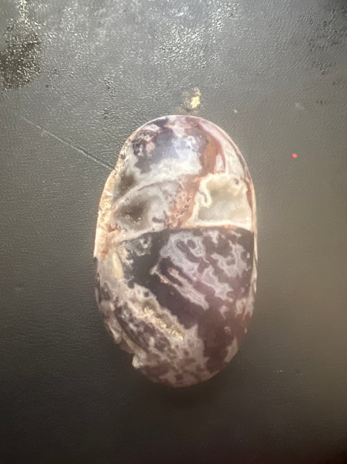 Amethyst Palm Stone for Healing and Meditation