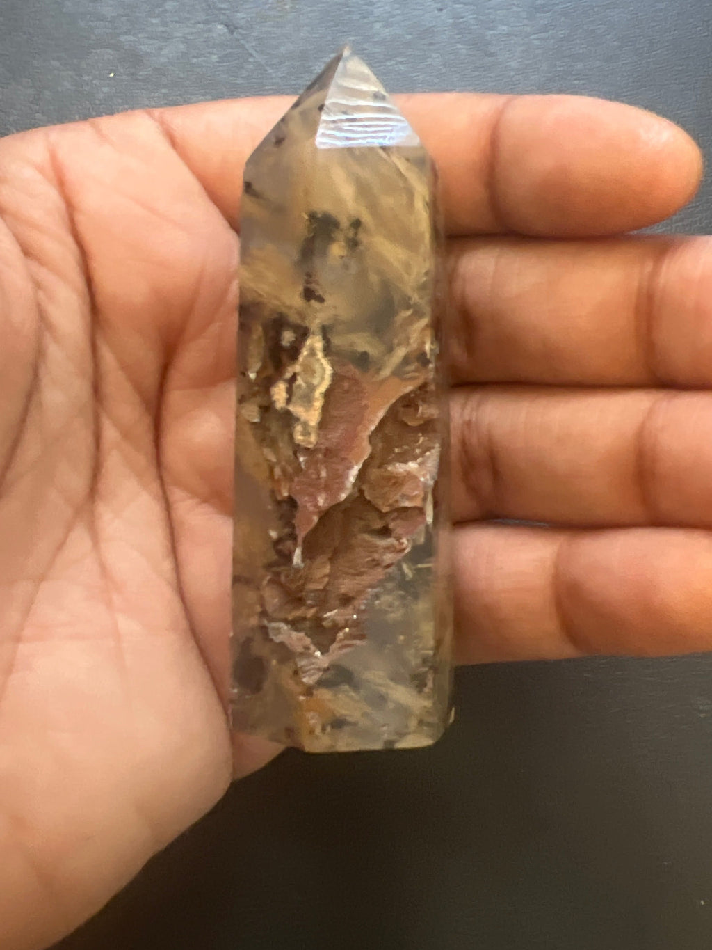 Dendritic Agate Opal - Unique Healing Crystal for Spiritual Growth and Balance
