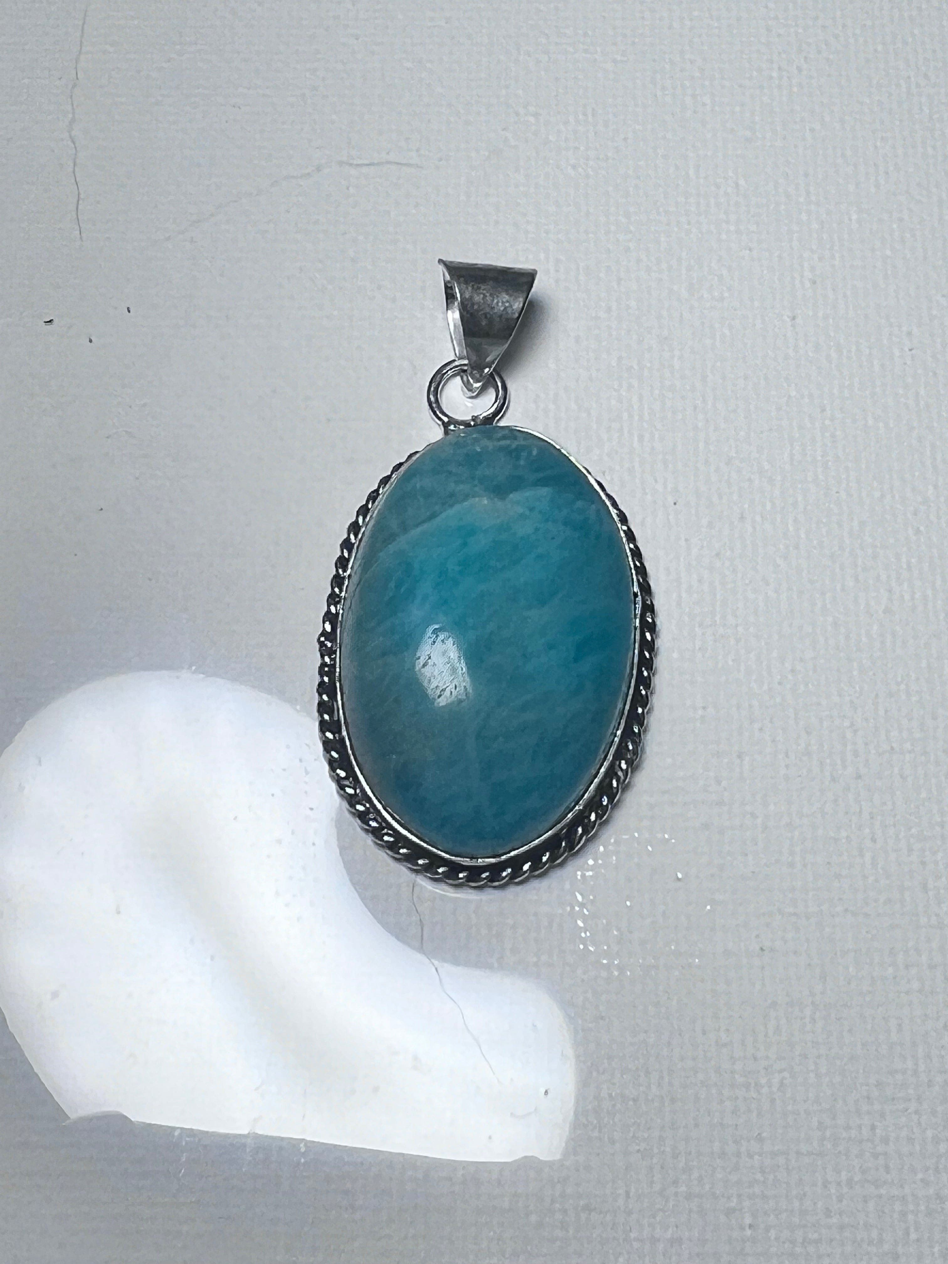 Amazonite Pendant - Stunning Crystal Jewelry for Healing and Balance