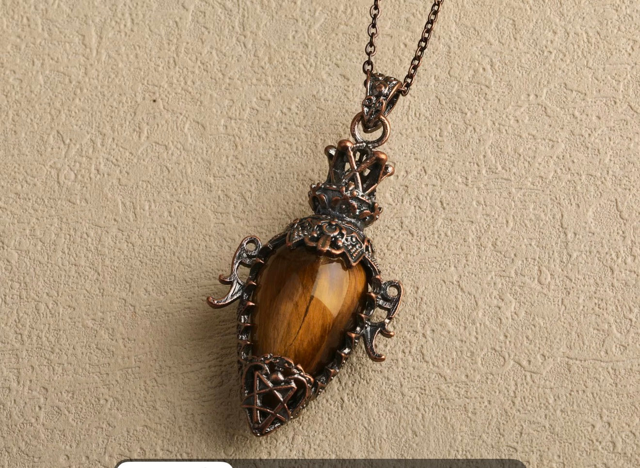 Crystal Hollow Bottle Pendant - Elegant Vintage Necklace Design