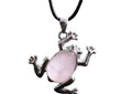 Frog Crystal Pendant - Elegant Jewelry for Nature Lovers