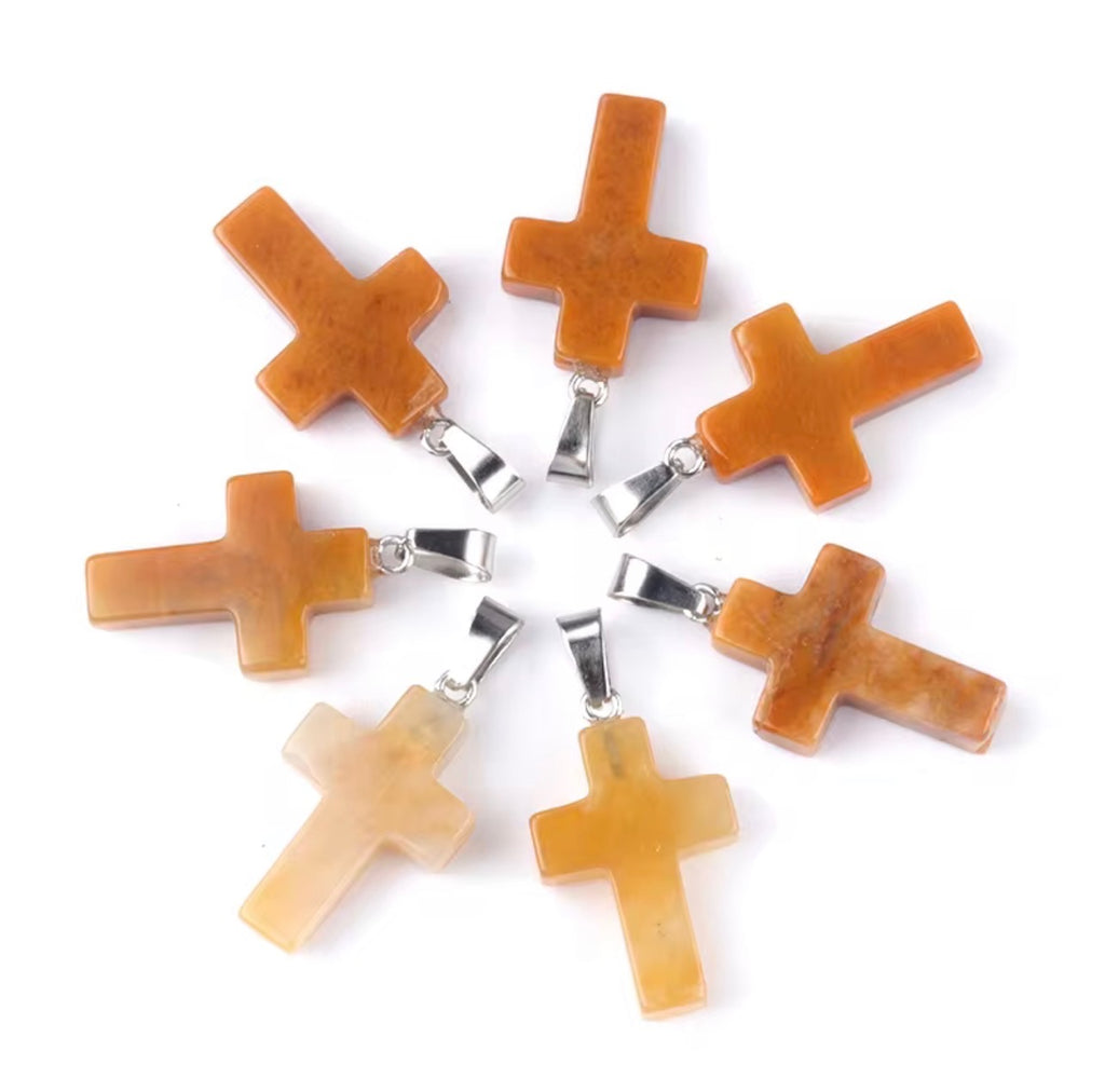 Crystal Cross Pendant - Elegant Crystal Jewelry for Faith and Style