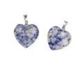 Sodalite heart necklace