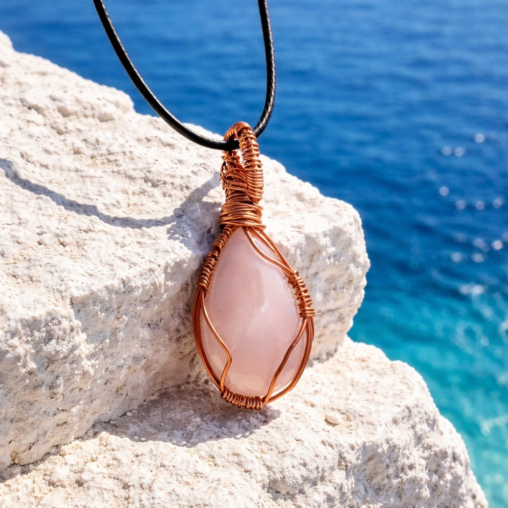 Rose Quartz Healing Stone - Natural Crystal for Love and Harmony