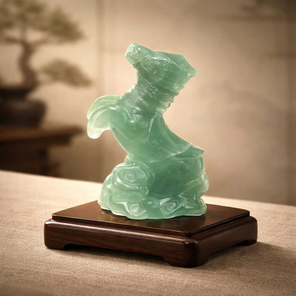 Green Fluorite Healing Gemstone - Energy Cleansing and Stress Relief Crystal